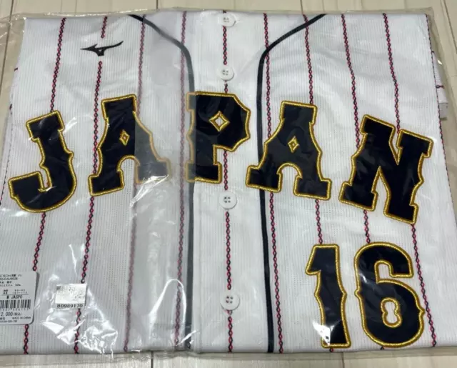 M size Shohei Ohtani 2023 WBC SAMURAI JAPAN Replica Home Uniform  Mizuno NEW