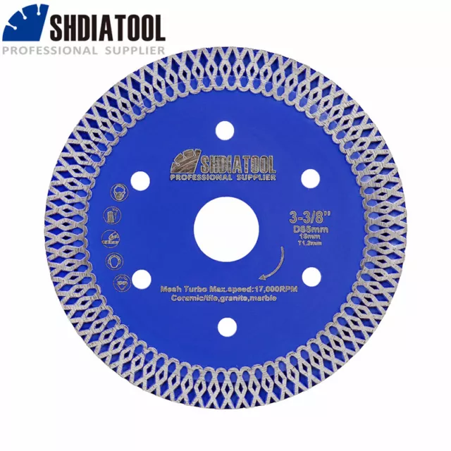 85mm Diamond Saw Blade X-Mesh Tile Cutting Disc Grinder Wheel for Ceramic Marble