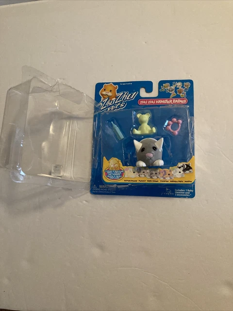 ZHU ZHU Pets HAMSTER BABIES w/ Accessories 2008 New ZHU ZHU Pets HAMSTER BABIES w/ Accessories 2008 New