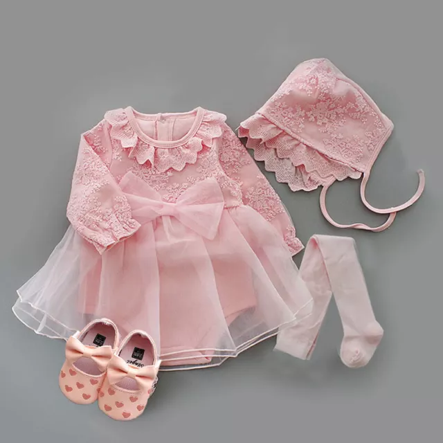1 set baby girls clothes princess dress birthday wedding party outfits TUTU