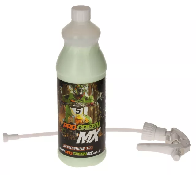 Pro-Green MX After-Shine 101 Plastik Hochglanz Pflege 1Liter Sprühflasche