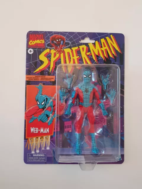 Marvel Legends Series Retro Spider-Man Web-Man