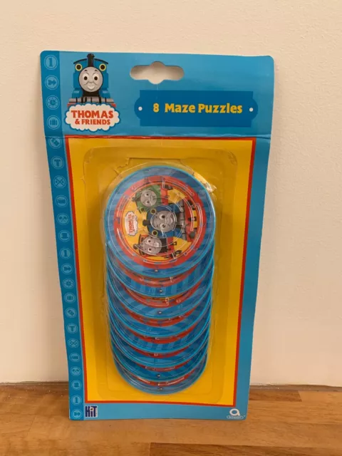 Pack of 8 Thomas the Tank Engine maze puzzles, Birthday Party favours