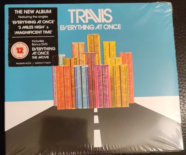 Travis ‎– Everything At Once CD Album, 11 tracks, New & Sealed