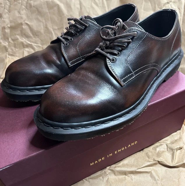 DR MARTENS MADE In England Varley Shoes Brown Leather Womens UK 3 4 5 69.99 PicClick UK