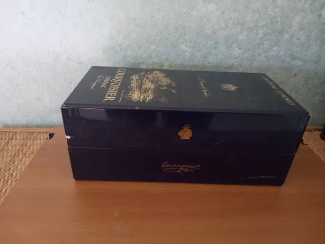 Cognac Courvoisier Chateau Limoges 70cl Box & Certificate France Very Old Bottle 3