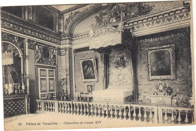 78 - CPA - Palace Of Versailles - Chambre De Louis XIV (I 4661)