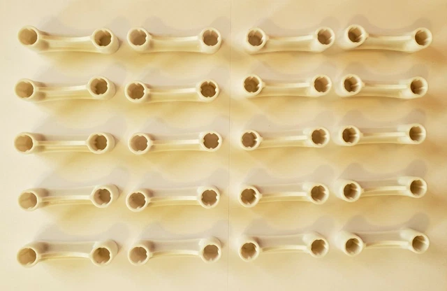 Lot of 20 Closet Maid 00168 S&R Double End Cup Cap Shelf and Rod Caps