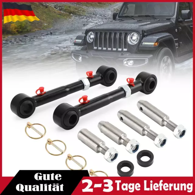 Koppelstange Stabilisator FZ100110 für 2007-21 Jeep Wrangler JK JL 2.5-6”Lift