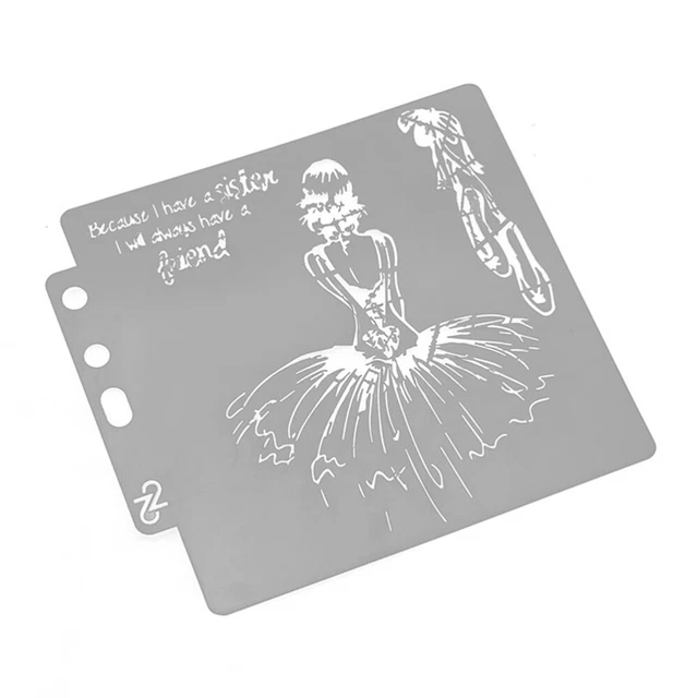 20 PCS POCHOIRS De Décoration Gâteaux Modèles Dessin Géométrie Kids