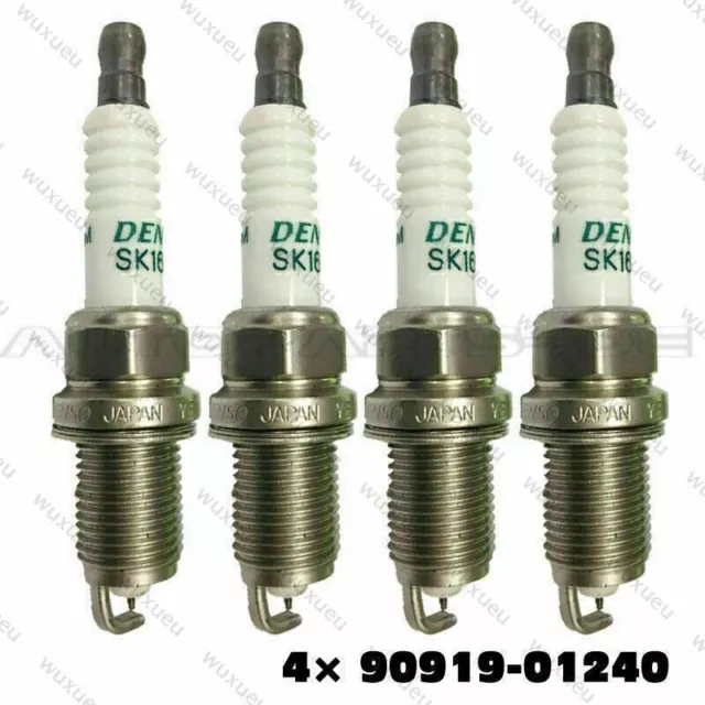 4x Für DENSO Iridium Zündkerzen SK16R11 SK16R11 067700-8840 0677008840 3324