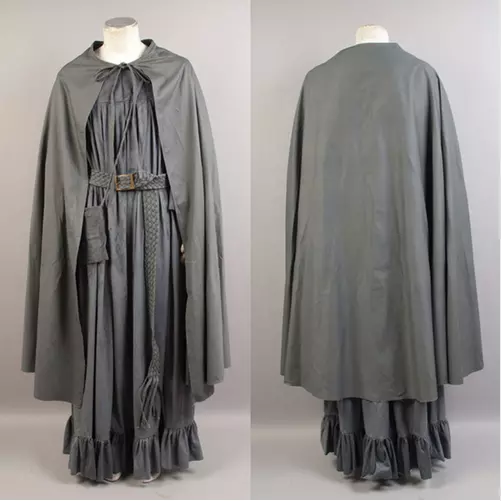 The Lord of the Rings The Fellowship of the Ring Gandalf Costume Cosplay Cloak