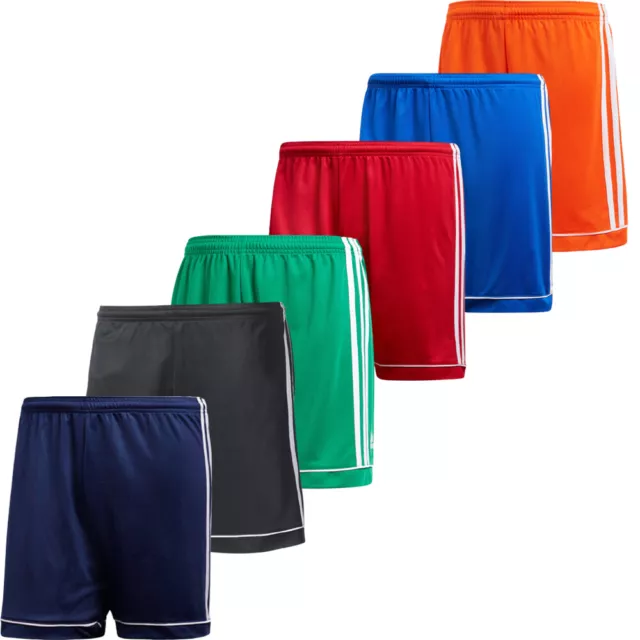 Adidas Kids Boys Shorts Squadra 17 Football Sports Running Training Short Size