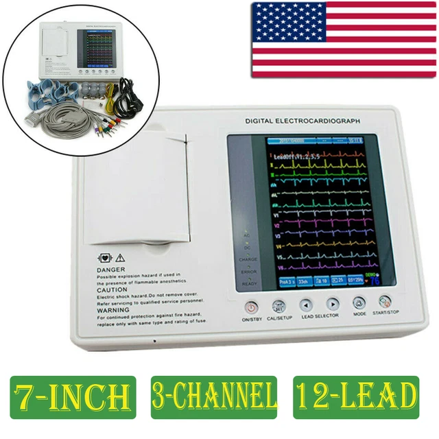 ELETTROCARDIOGRAFO EDAN SE 601 B - 6 CANALI