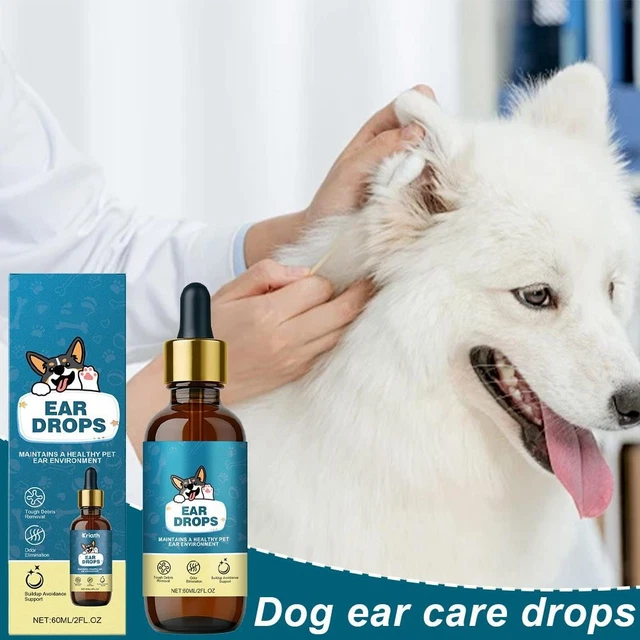 1PCS DOG EAR Drops For Infection Fast Relief From Pet Care 60ml ...