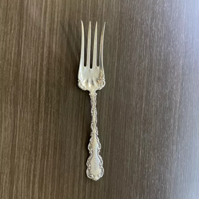 Sterling Silver Whiting Louis XV Fork Chipped Beef, Antique