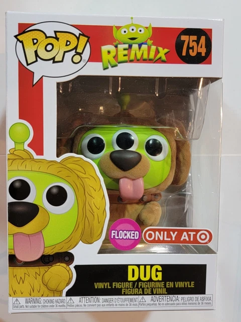 Toy Story Remix Alien Dug Pop! Vinile Figura #754 Funko Floccato Bersaglio