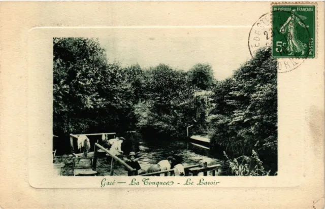 CPA GACÉ - La Coucuea - Le Lavoir (356071)