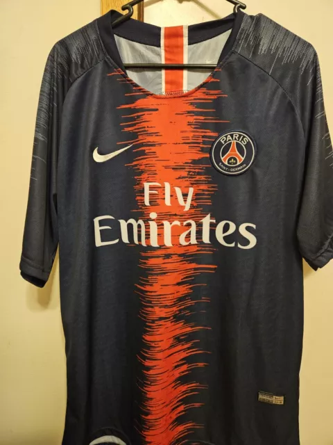 Neymar Jr PSG Soccer Jersey Size XL