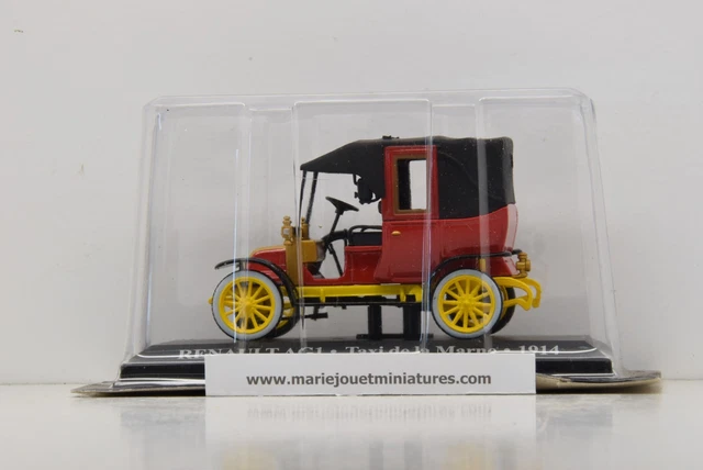Taxi De La Marne Renault 1907 – Rami JMK – Échelle 1:43 – Variante 1 Roues Rares