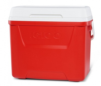 AAC Rétro Frigo Uni Rouge Refroidisseur 17L Vintage Glacière Mariage Présent AAC 