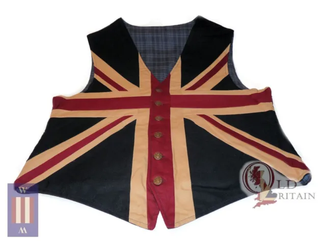 Gilet British Classic Vintage Union Jack | Gilet Bandiera | Celebrazioni Giubilari