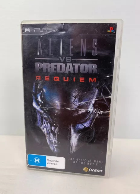 Aliens Vs Predator Requiem PSP Playstation Portable Game + Manual 23o3