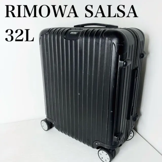 RIMOWA SALSA 32L Matte Black Suitcase $803.19 - PicClick