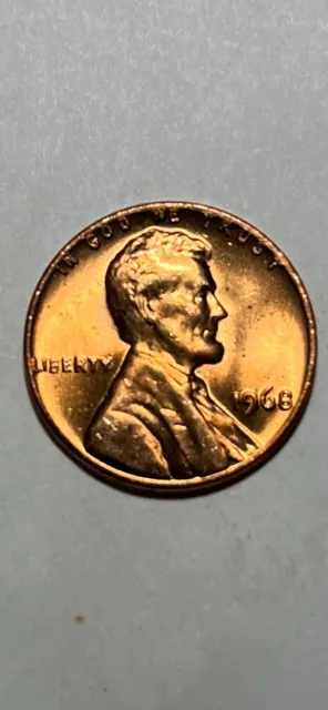 1968 Lincoln Penny w/Error on Top Rim, "L" in Liberty on Edge, & more.