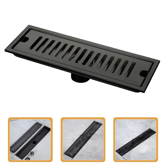 Drain Hair Catcher Shower Floor Grate Linear Plug Deodorant Receiver