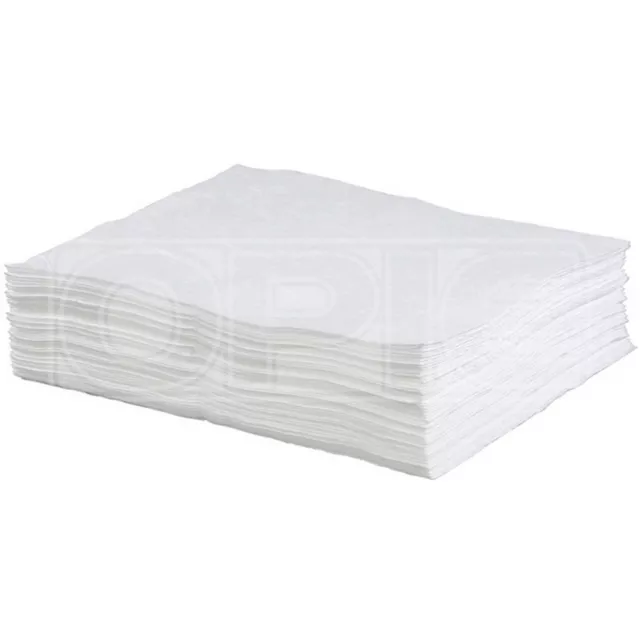 Almohadillas absorbentes solo de aceite Ecospill - 50 cm x 40 cm (OILPH5036) - Paquete de 100