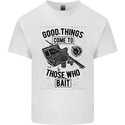 Those Who Bait Fishing Fisherman Funny Mens Cotton T-Shirt Tee Top