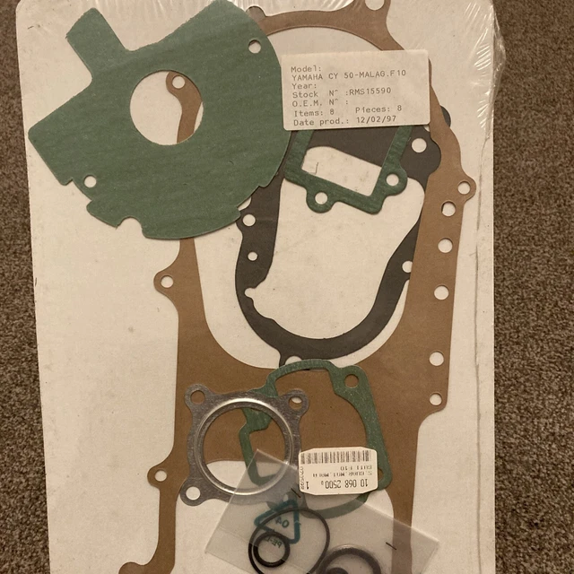 YAMAHA JOG CY50 cy 50 Malaguti F10 50cc Gasket Set Barrel Head Exhaust