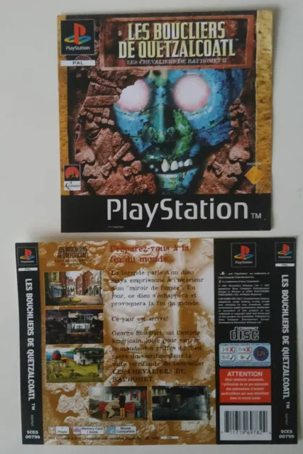 Jaquettes Jeu Les Boucliers De Quetzalcoatl Ps1 Tbe