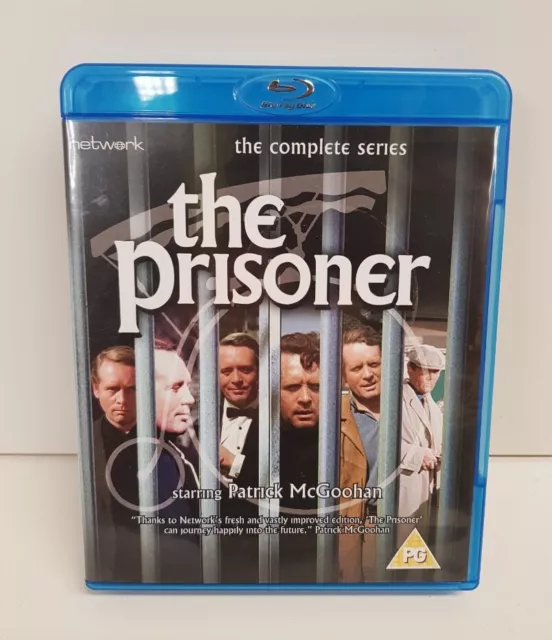 The Prisoner Complete Series Blu-ray DVD Network McGoohan 6 Disc Region B & 2