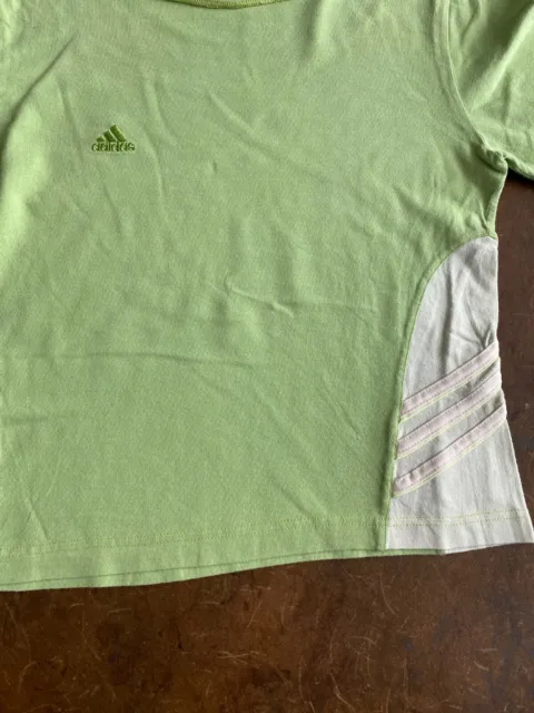 Adidas +T Shirt+Verde+Tg S+ Manica Lunga+Original 100%+Vintage+Street Wear 7