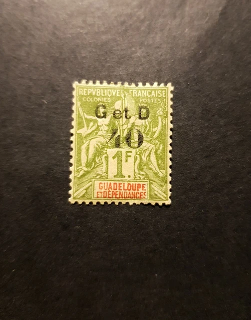 Timbre France Colonie Guadeloupe N°48 Neuf * Mh 1903