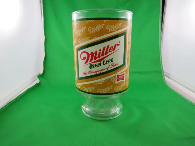 Miller High Life "The Champagne Of Beers" Beer Glass