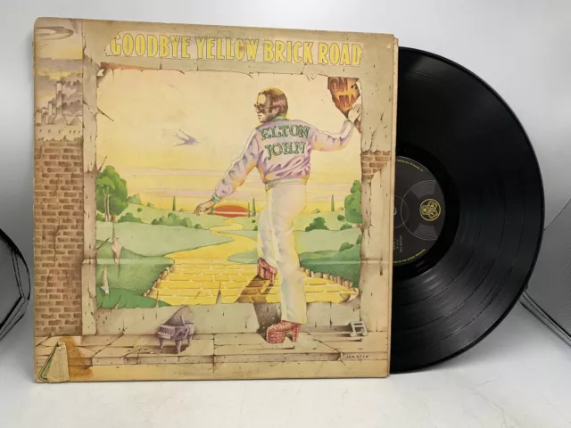 ELTON JOHN "Goodbye Yellow Brick Road" 1973 AUS PRESS VINYL LP (1 RECORD)