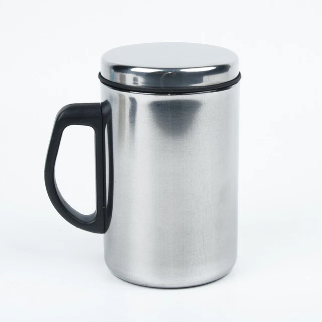 Reise Isoliert Thermo Kaffee Becher Edelstahl Camping Picknick Tee Geschenk