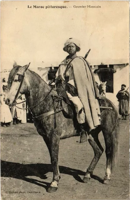 CPA AK MOROC Le MAROC Picturesque - Moroccan Goumier (73236)