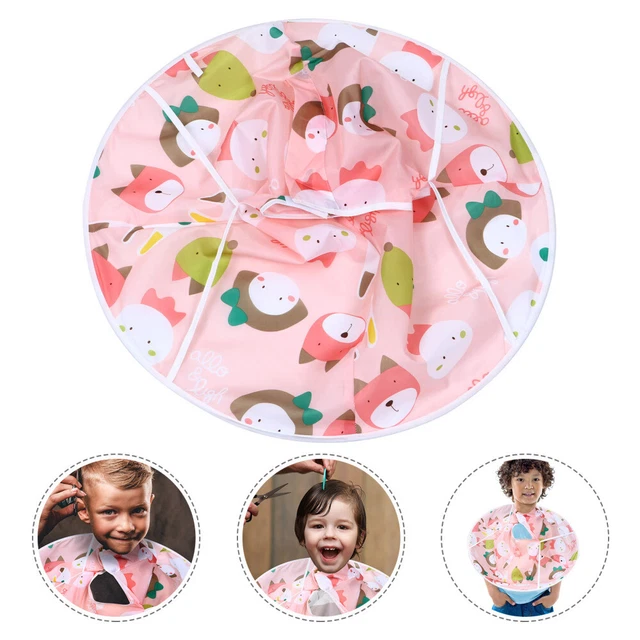 1 pz mantello taglio capelli styling bambino cartone animato mantello taglio capelli