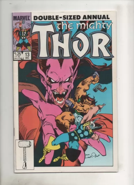 Thor Annual #13 MEPHISTO vs. THOR Cover & Story Walter Simonson Art 1985 NM- 9.2