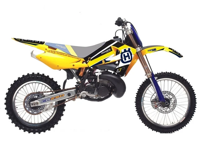 Motorrad Aufkleber Satz Stickers Blackbird Husqvarna CR-WR TE-TC 250 450 Dream 4
