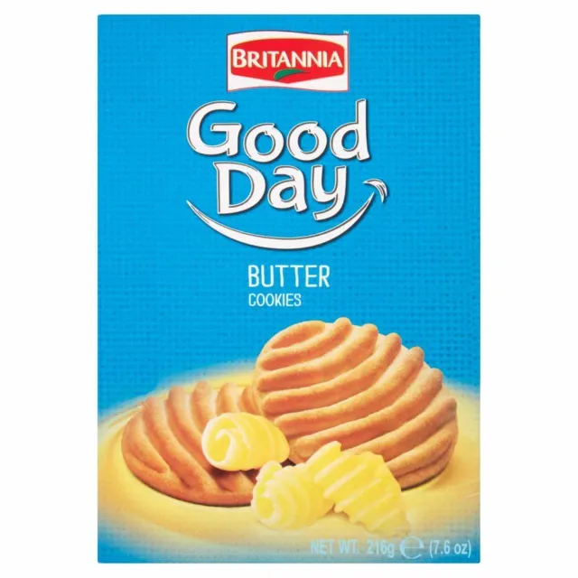 Britannia - GoodDay - Biscuits au beurre - 216 g - Lot de 3