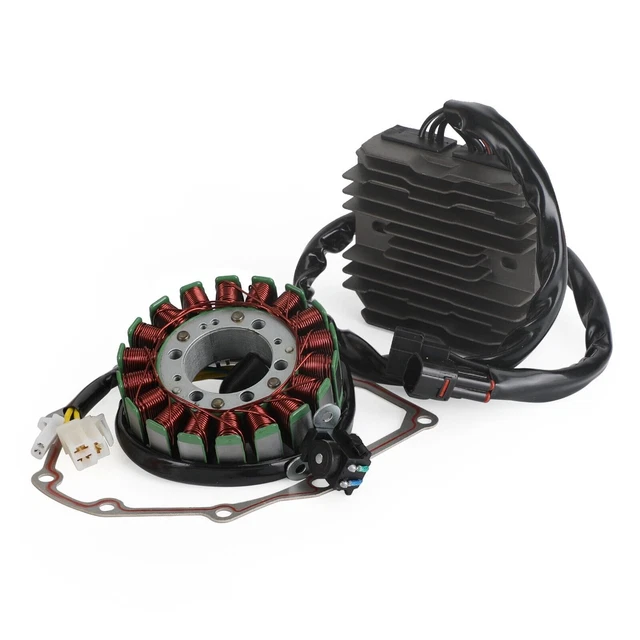 Magneto Stator+Regulator Rectifier+Gasket Fit Suzuki Hayabusa GSX1300R 2008-2012