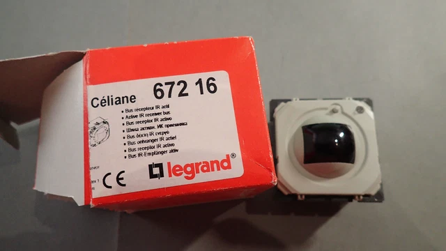 Interrupteur Legrand Céliane CPL IR IN ONE – 67201 (neuf, Boîte Non Scellée)