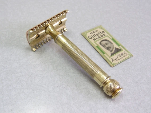 Vintage 1930'S Gillette Goodwill Double Edge Safety Razor - Clean
