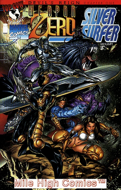 WEAPON ZERO/SILVER SURFER #1 SILVESTRI Near Mint Comics Book