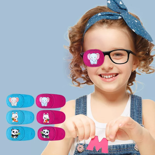 6Pcs/box Kids Children Occlusion Medical Lazy Eye Patch Eyeshade Amblyopia C~DC